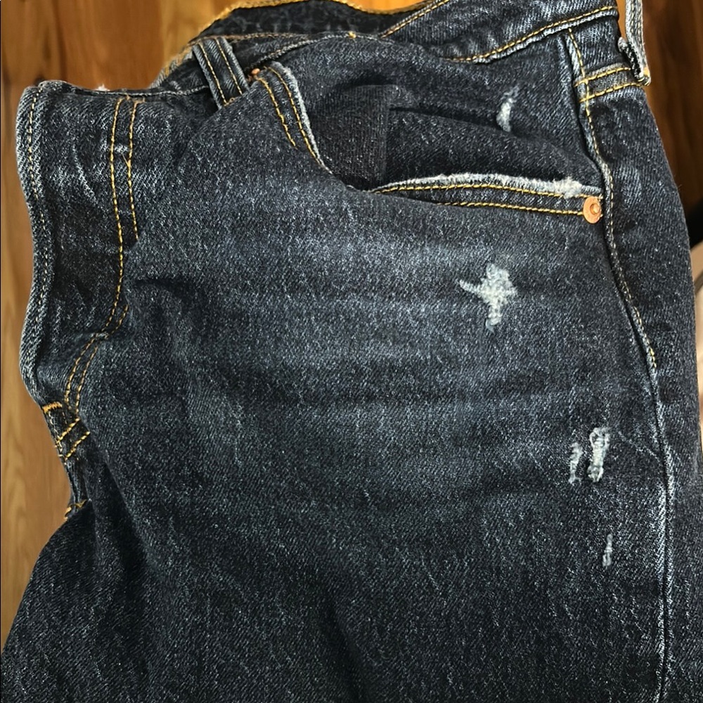 Levi's Dark Gray Relaxed Jeans